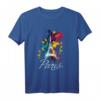 Eiffelturm Paris Mädchen Reise T-Shirt – Perfektes Souvenir für Urlaub, Frankreich & Paris Trip mit 'I love Paris' Zitat
