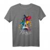 Eiffelturm Paris Mädchen Reise T-Shirt – Perfektes Souvenir für Urlaub, Frankreich & Paris Trip mit 'I love Paris' Zitat