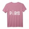 Paris Eiffelturm Sehenswürdigkeit T-Shirt – Klassisch geschnittenes Frankreich Souvenir für Touristen und Eiffelturm-Fans