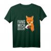 Fang Mich Doch Fuchs Kartenspiel Doppelkopf T-Shirt für Kinder, Damen & Herren – Lustiges Outfit für Spieleabende