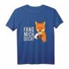 Fang Mich Doch Fuchs Kartenspiel Doppelkopf T-Shirt für Kinder, Damen & Herren – Lustiges Outfit für Spieleabende