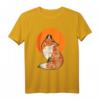 Abstraktes geometrisches Fuchs T-Shirt zum HapKoala - Offizielles Design für Geburtstagskinder und Tierliebhaber