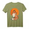 Abstraktes geometrisches Fuchs T-Shirt zum HapKoala - Offizielles Design für Geburtstagskinder und Tierliebhaber
