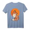 Abstraktes geometrisches Fuchs T-Shirt zum HapKoala - Offizielles Design für Geburtstagskinder und Tierliebhaber