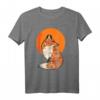 Abstraktes geometrisches Fuchs T-Shirt zum HapKoala - Offizielles Design für Geburtstagskinder und Tierliebhaber