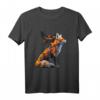 Fuchs Tier Kunst Schmetterling Blumen T-Shirt – Perfektes Geschenk für Tierliebhaber, Naturfreunde und Kinder