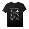 Foxes Of The World Educational Fox Animals Lover Gift Fuchs T-Shirt – Tierliebhaber Geschenk für Lehrer und Tierfreunde