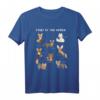 Foxes Of The World Educational Fox Animals Lover Gift Fuchs T-Shirt – Tierliebhaber Geschenk für Lehrer und Tierfreunde