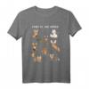 Foxes Of The World Educational Fox Animals Lover Gift Fuchs T-Shirt – Tierliebhaber Geschenk für Lehrer und Tierfreunde