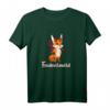 Foxdevilswild Denglisch Fuchs Teufel Lustiges Spruch T-Shirt – Witziges Geschenk für Denglisch-Fans und Humorvolle Wütende