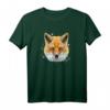 Poly Art Fuchs Motiv T-Shirt für Fuchs-Liebhaber – Perfektes Geburtstagsgeschenk für Tierfreunde