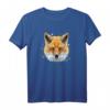 Poly Art Fuchs Motiv T-Shirt für Fuchs-Liebhaber – Perfektes Geburtstagsgeschenk für Tierfreunde