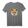 Poly Art Fuchs Motiv T-Shirt für Fuchs-Liebhaber – Perfektes Geburtstagsgeschenk für Tierfreunde