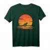 Wald Tierliebhaber Fuchs T-Shirt - Sonnenuntergang Motiv für Natur- und Tierfreunde, ideal für Waldbesucher und Fuchsfans
