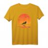 Wald Tierliebhaber Fuchs T-Shirt - Sonnenuntergang Motiv für Natur- und Tierfreunde, ideal für Waldbesucher und Fuchsfans
