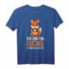 Fuchs Kostüm T-Shirt für Mädchen und Damen – Süßes Tiermotiv, Perfektes Geschenk für Fuchs-Fans zu Geburtstag & Weihnachten