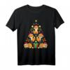 Fuchs Weihnachtsbaum T-Shirt – Lustiges Waldtier Weihnachtsoutfit als Geschenk für Tierliebhaber und Weihnachtsfans