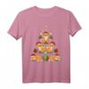Fuchs Weihnachtsbaum T-Shirt – Lustiges Waldtier Weihnachtsoutfit als Geschenk für Tierliebhaber und Weihnachtsfans