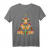 Fuchs Weihnachtsbaum T-Shirt – Lustiges Waldtier Weihnachtsoutfit als Geschenk für Tierliebhaber und Weihnachtsfans