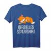 Offizielles Fuchs Schlafshirt & Nachthemd - Lustiges Pyjama Geschenk für Damen, Herren und Teenager zum Geburtstag oder Entspannen