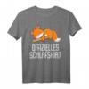 Offizielles Fuchs Schlafshirt & Nachthemd - Lustiges Pyjama Geschenk für Damen, Herren und Teenager zum Geburtstag oder Entspannen