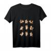 Damen Fuchs Yoga T-Shirt mit V-Ausschnitt – Perfektes Geschenk für Yoga-Fans und Tierliebhaberinnen zum Geburtstag