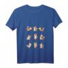 Damen Fuchs Yoga T-Shirt mit V-Ausschnitt – Perfektes Geschenk für Yoga-Fans und Tierliebhaberinnen zum Geburtstag