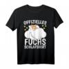 Offizielles Fuchs Schlafshirt – Lustiges Schlafoberteil für süße Träume, Geschenkidee für Tierliebhaber, Langschläfer & Nachteulen