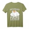 Offizielles Fuchs Schlafshirt – Lustiges Schlafoberteil für süße Träume, Geschenkidee für Tierliebhaber, Langschläfer & Nachteulen