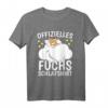 Offizielles Fuchs Schlafshirt – Lustiges Schlafoberteil für süße Träume, Geschenkidee für Tierliebhaber, Langschläfer & Nachteulen
