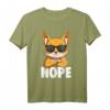 Fuchs Kinder Jungen Mädchen T-Shirt – Witziges Füchse Nope Design als Geschenkidee für Kinder zu Weihnachten & Geburtstag