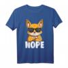 Fuchs Kinder Jungen Mädchen T-Shirt – Witziges Füchse Nope Design als Geschenkidee für Kinder zu Weihnachten & Geburtstag