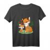 Mutter Fox Baby Fuchs T-Shirt - Süßes Muttertagsgeschenk für Tierliebhaberinnen und Fans von niedlichen Tiermotiven