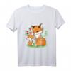 Mutter Fox Baby Fuchs T-Shirt - Süßes Muttertagsgeschenk für Tierliebhaberinnen und Fans von niedlichen Tiermotiven