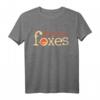 Füchse Fuchs Rotfuchs T-Shirt – Klassisch geschnitten, langlebig, perfekt für Tierliebhaber und Naturfreunde