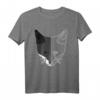 Fuchs Grafik Waldtier T-Shirt mit wildem Tiermotiv – Buntes Kunstdesign für Natur- und Tierliebhaber, perfekt als Geschenk