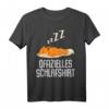 Offizielles Schlafshirt Fuchs mit lustigem Spruch – Geschenkidee für Fuchs Fans, Teenager & Tierliebhaber zu Geburtstag & Weihnachten
