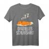 Offizielles Schlafshirt Fuchs mit lustigem Spruch – Geschenkidee für Fuchs Fans, Teenager & Tierliebhaber zu Geburtstag & Weihnachten