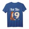 Fuchs Geburtstag Mädchen 9 Jahre - Ich bin 9 Fox T-Shirt für kleine Prinzessinnen zum Geburtstag, Party & Geschenk
