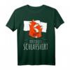 Offizielles Schlafshirt mit Fuchs Motiv – Bequemes Tierliebhaber Oberteil für Morgenmuffel, Langschläfer & Schlafmützen, Geschenk für Familie & Freunde