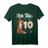 Fuchs Geburtstags T-Shirt für Mädchen zum 10. Geburtstag - Süßes Party-Shirt für kleine Prinzessinnen & Fuchs-Fans