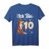 Fuchs Geburtstags T-Shirt für Mädchen zum 10. Geburtstag - Süßes Party-Shirt für kleine Prinzessinnen & Fuchs-Fans