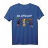 Be Different! Damen & Herren Lustiges Fledermaus & Fuchs T-Shirt – Individuelle Tiermotive für Freunde & Tierliebhaber