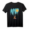 Fuchs bei Vollmond T-Shirt - Lustiges Waldtier Design für Männer, Frauen & Kinder, Perfekt als Geschenk für Tier- und Nachtliebhaber