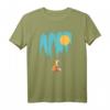 Fuchs bei Vollmond T-Shirt - Lustiges Waldtier Design für Männer, Frauen & Kinder, Perfekt als Geschenk für Tier- und Nachtliebhaber