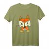 Lustiges Fuchs T-Shirt - Foxy Fuchs das schlaue Waldtier, ideales Geschenk für Tier- und Waldtierliebhaber