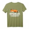Lustiges Fuchs Schlafshirt - Pyjama T-Shirt für Damen und Herren, Perfekt als Geschenk für Spätschläfer, Nachtpartys und Bettliebhaber