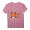 Lustiges Fuchs Schlafshirt für Damen und Herren – Witziger Pyjama, Nachthemd & Schlafanzug für Langschläfer, Morgenmuffel & Nachteulen