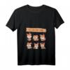 Damen Fuchs T-Shirt mit Spruch 'Look At All The Fox I Give' - Witziges Geschenk für Fuchs-Liebhaber, Nerds und Tierfreunde