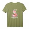 Damen Garten Fuchs Rosen Geschenk T-Shirt – Perfekt für Gartenliebhaberinnen und Tierfreunde